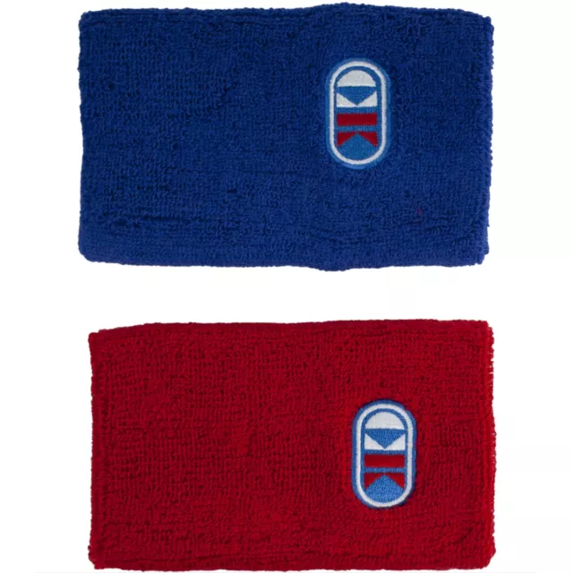 Cliff Keen Wrestling Freestyle/Greco Tournament Wristband 2-Pack - Red/Blue