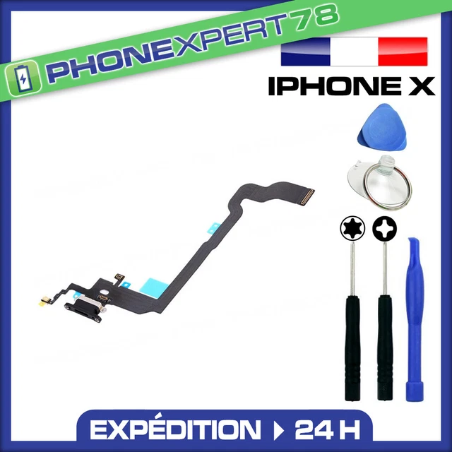 Connecteur De Charge Et Jack Pour IPhone SE (modèles A1723, A1662) - Noir Avec Outils