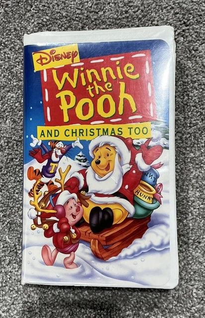 DISNEY WINNIE THE Pooh and Christmas Too (VHS 1997) £3.79 - PicClick UK