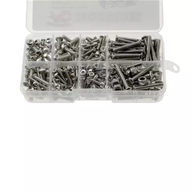 1 Box RC Car Stainless Steel Bolts Screws Kit For 1/10 Traxxas MAXX #89076-4