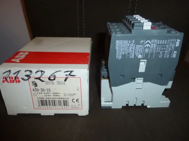 ABB A30-30-10 Contactor Schütz  NEU OVP