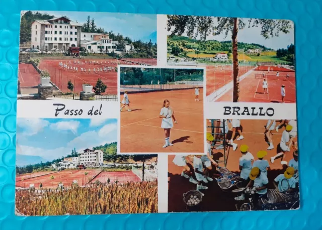 Cartolina Passo Del Brallo Pregola (Pavia) Centro Federale Tennis Unica Su Ebay