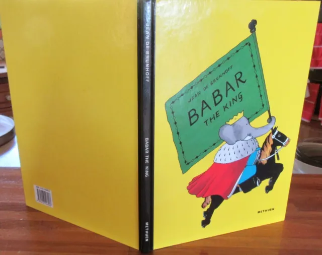 BABAR the KING ~ Jean de Brunhoff. Celestville  Large Hb 1992 NEW!  HERE in MELB