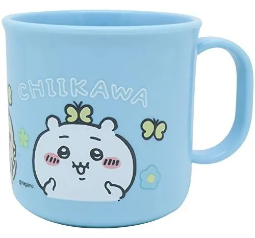 OSK children's cup chikawa plastic cup 200ml blue