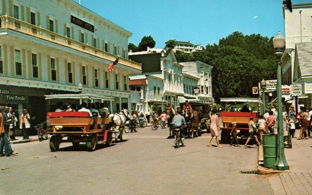 Mackinac Island, Michigan, Upper Peninsula - Postcard (Z3)