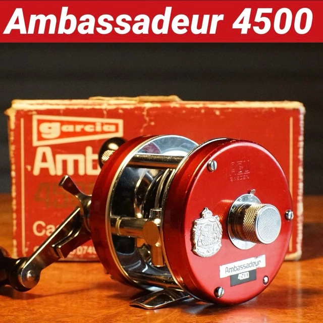 abu garcia ambassadeur 4500 red Ambassadeur Carp Pro Reel ABU AMBASSADEUR 4500 Cherry Red
