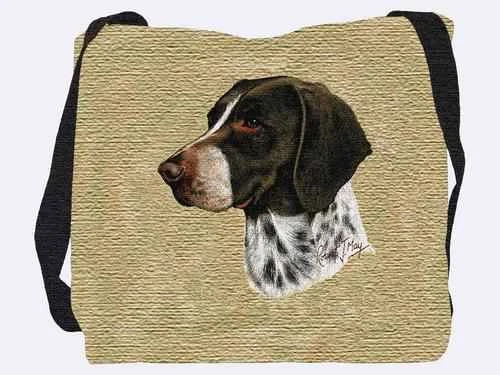 Woven Tote Bag - German Shorthaired Pointer 1946 IN STOCK