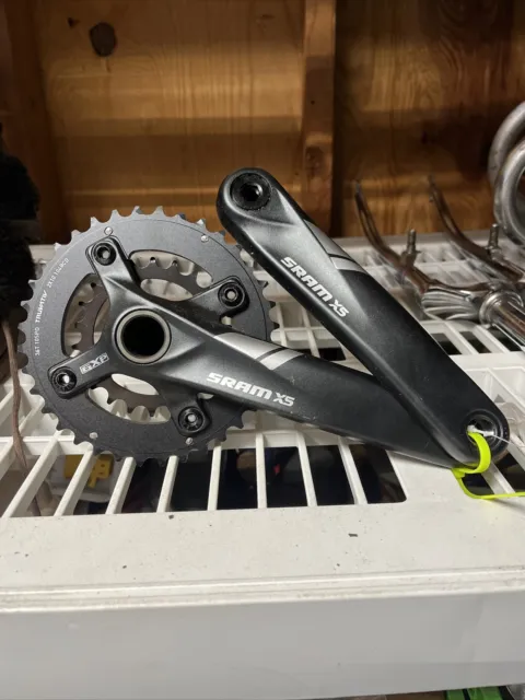 SRAM X5 GXP 175mm 2 x 36/22 Alloy Crankset 10 spd 104 BCD New