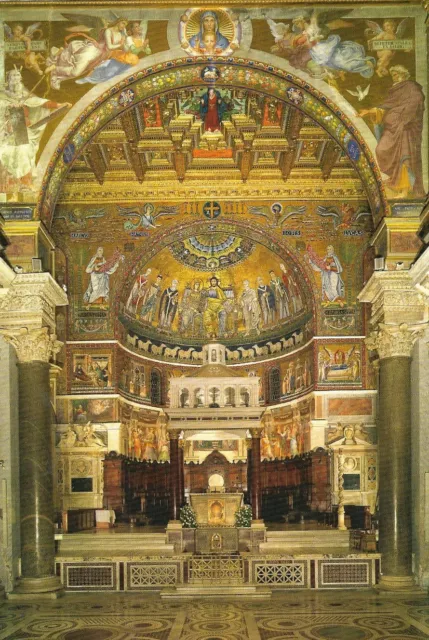 AK Rom / Roma Basilica die Santa Maria in Trasvestere - unbeschrieben