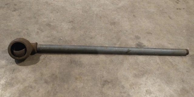 Antique Cast Iron Farm Well Hand Pump Water Diverter Cup 2" pipe love mfg #140