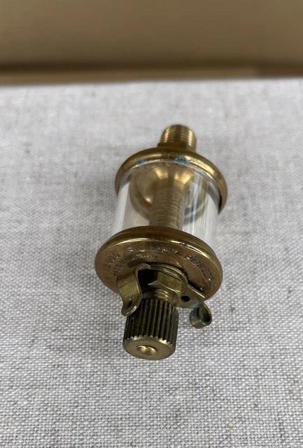 Lunkenheimer No 000 Fig. 1297 Pioneer USA Vintage Brass Oiler Hit And Miss