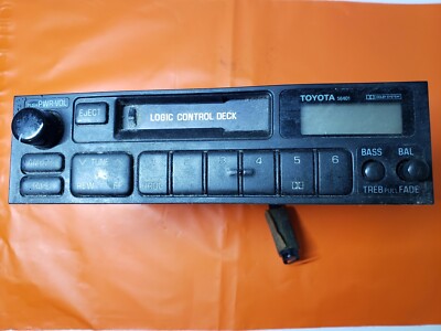 94 - 02 TOYOTA 4RUNNER RADIO CASSETTE PLAYER VOLUME KNOB QTY 1