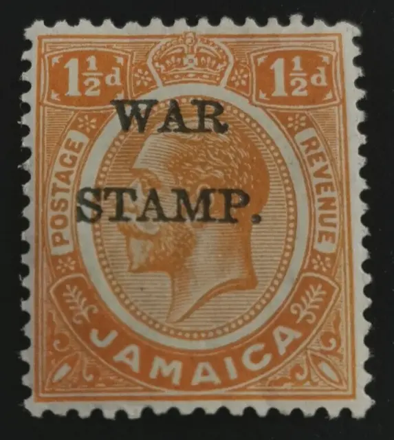 Jamaica: 1917 Issues of 1906 & 1912 - 1916 Overprinted WAR. (Collectible Stamp).