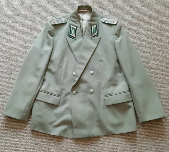 Original Grenztruppen Galauniform Unterleutnant Jacke Uniform NVA Größe: k52-1