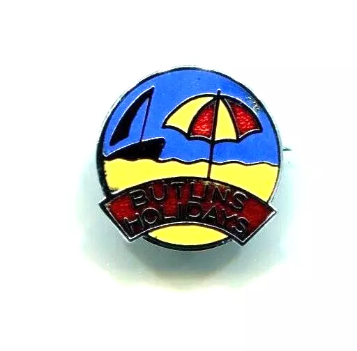 Butlins Holiday Enamel Badge Number 27259 with a Fattorini Backstamp