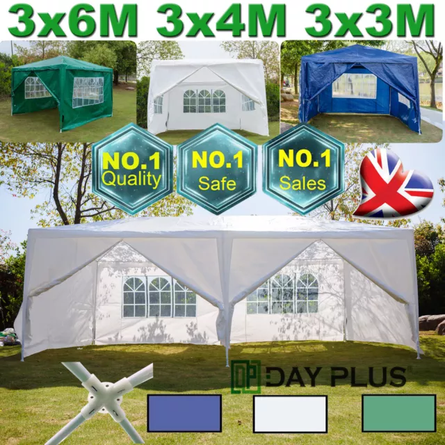 Heavy Duty 3x3 4 6 m FULLY WATERPROOF IP68 Gazebo Wedding Party Tent or Sidewall