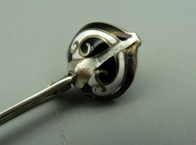 JK66 Studentika Degen Corps Borussia Berlin Mensur Schläger 800 Silber Emaille 3
