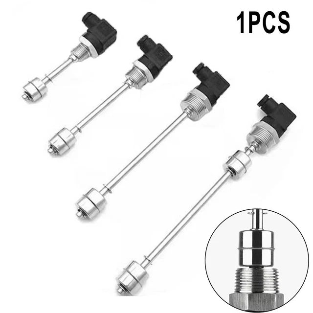 Flotteur Interrupteur Vertical 0-220v 10-5000mm 1PCS Niveau Acier Inoxydable