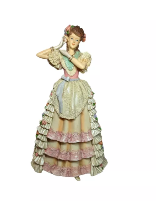 Regency Fine Arts The Final Touch Limited Edition Vintage Lady Figurine VGC