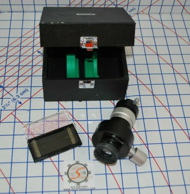 Cf 10X/14  / Cf 10X Filar Micrometer Eyepiece With Case / Nikon