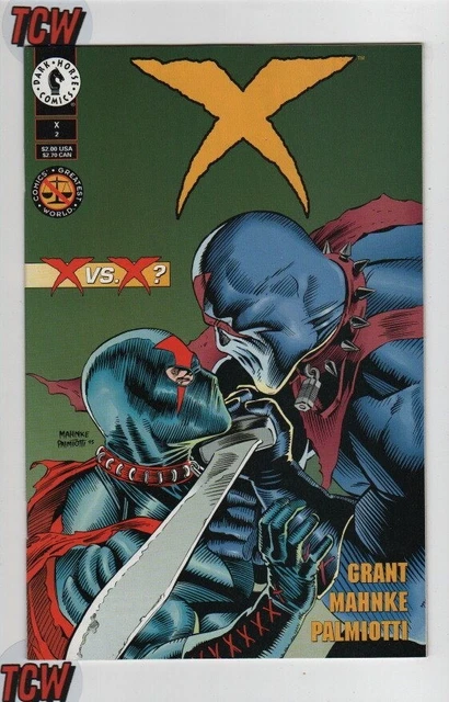1994 Dark Horse Comics: X X vs X? #2 Comic Box Break. Box.1.@38