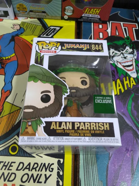 Funko Pop! Movies Jumanji Alan Parrish #844 Barnes & Noble Exclusive