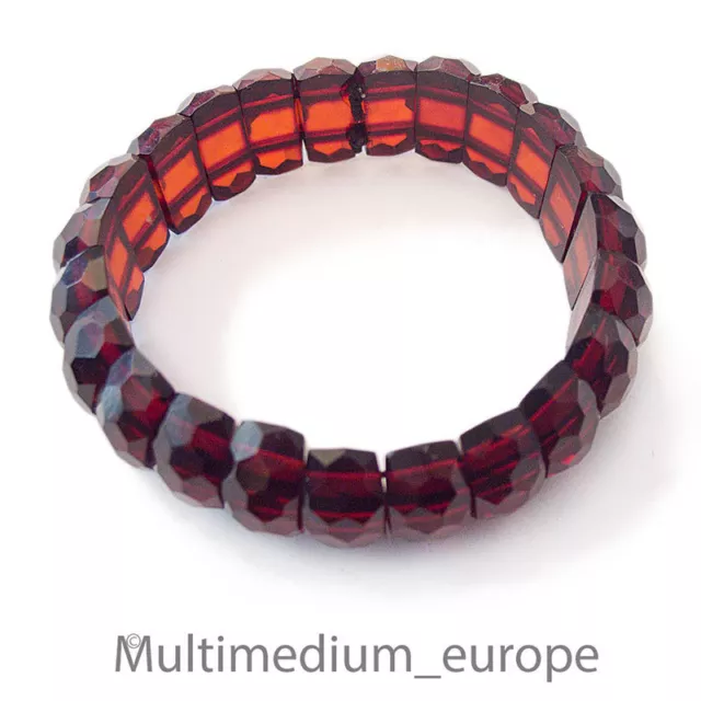 Art Deco Bakelit Armband red cherry amber optics bakelite bracelet 3