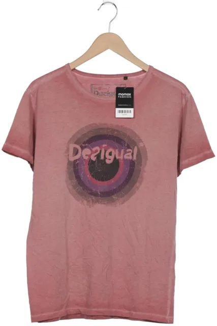 T-shirt uomo Desigual top shirt taglia EU 52 (L) senza etichetta rosa #7jzctn2