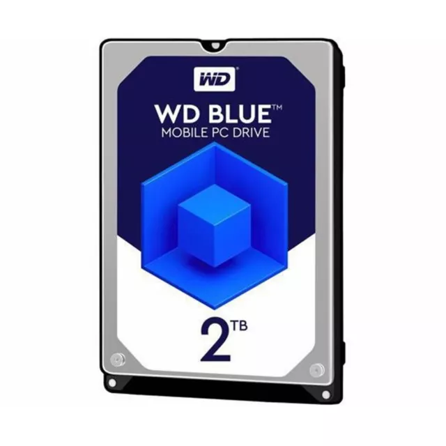 WD Blue 2TB Laptop Hard Disk Drive Western Digital 128MB Cache 2.5" SATA PS4 HDD