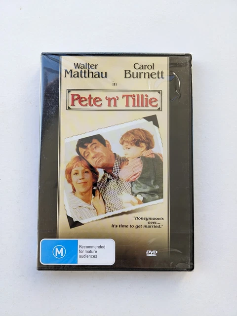 New & Sealed | Pete 'n' Tillie | Geraldine Page (DVD 1972 Region 4 PAL)