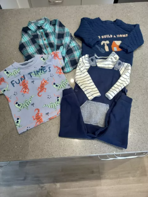 Bundle of Boys Clothing Age 12 to 18 Months by Nutmeg & Marks & Spencer