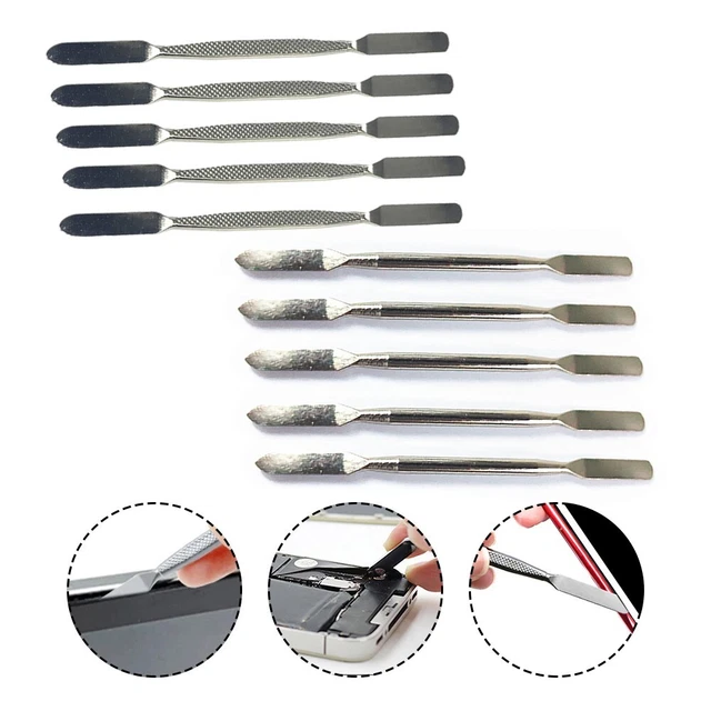 YDHfdc 6 Pezzi Set di Spudger in Metallo a Doppia Estremità Strumenti di Riparazione Elettronica Apertura di Leva per iPad, Laptop, Telefono Cellulare