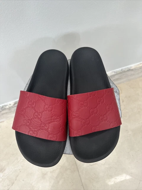 Pre owned gucci slides deals