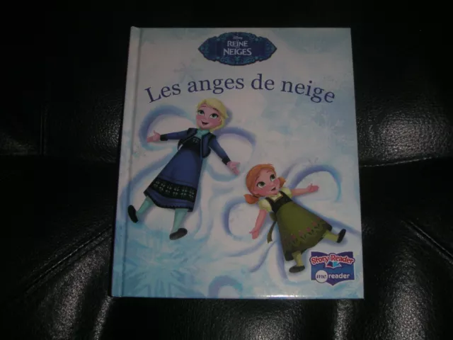 livre pour enfant la reine des neiges - les anges de neige - Disney