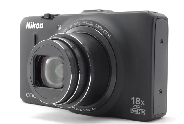[Near Mint ]Nikon Coolpix S9300 16.0MP 18x Optical Zoom Full HD  from Japan