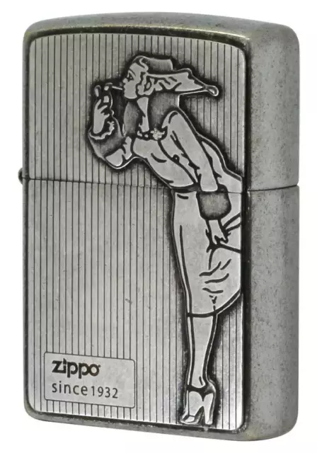 Zippo Lighter CLASSIC METAL Girl Classic Metal Girl 1201S867