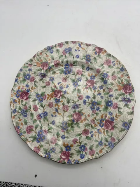 1 Royal Winton Old Cottage Chintz  Salad Plate 8 inch