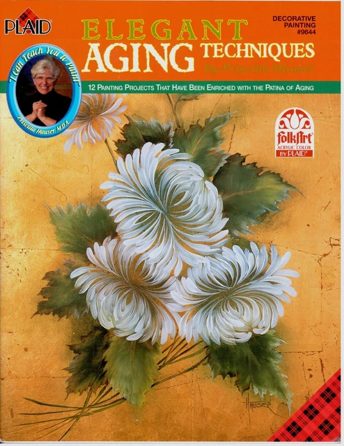 Elegant Aging Techniques Priscilla Hauser Acryl Dekorativ Malen Buch