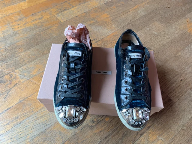 SCARPE SNEAKERS PIETRE Miu Miu 37 5 EUR 20 00 PicClick IT