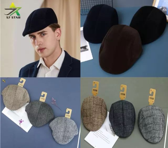 Boina Clasica Sombrero Gorro de Algodon Gatsby Diseños Surtidos PTP