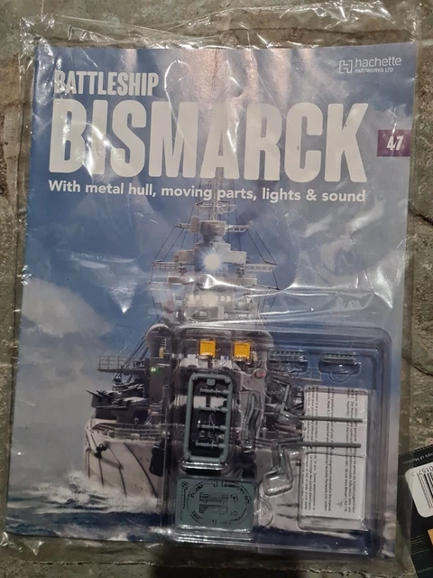 Maquette Bateau Bismarck Hachette Deagostini - Numéro 64, échelle 1/200, Neuf