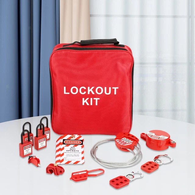 Industrial Lock Toolkit Multifunction Practical Multipole Breaker Lockouts
