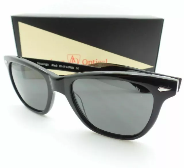 AO American Optical Saratoga Sunglasses Black #3 Grey, Polar or Frame Only New