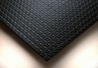 Washable PVC Ceiling Tiles - EcoTile Techno 2' x 4' Black Lay-in Tile Mold Free