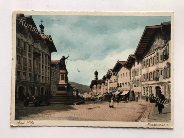 AK Bad Tölz Marktstrasse 1934