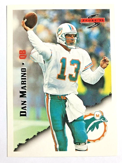 Hall Of Famer Dan Marino Miami Dolphins 1995 Score Football Card #36 $0 ...