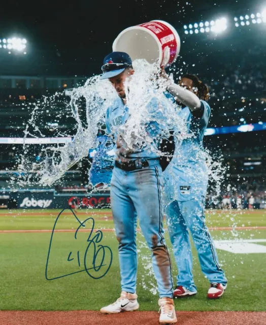 Cavan Biggio Toronto Blue Jays Autographed 8X10 Photo Signed