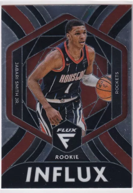 2022-23 Panini Flux NBA Basketball No. 14 Jabari Smith Jr. Influx Rookie