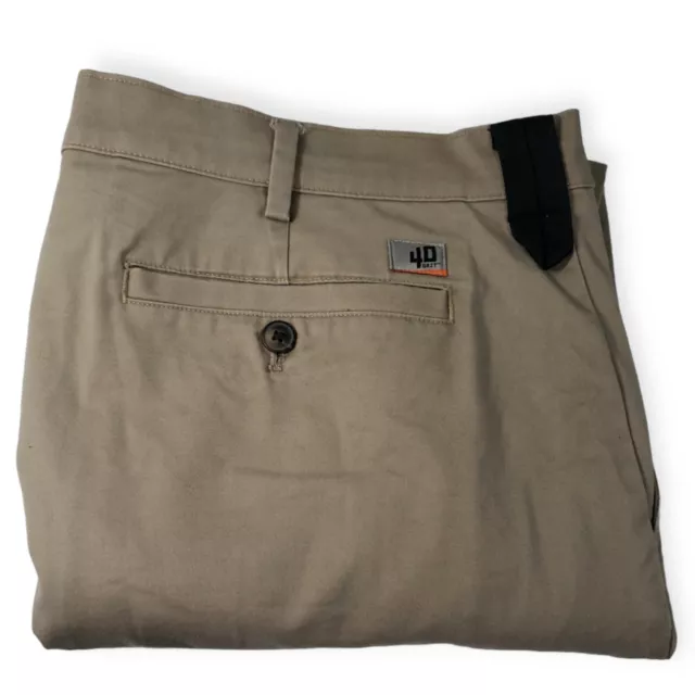 40 GRIT BY Duluth Trading Standard Fit Tan Khaki Pants Size 44x32 $23. ...