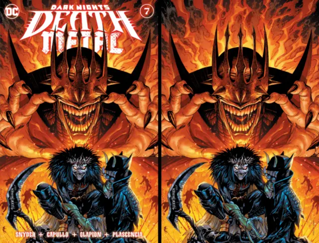 Dark Nights Death Metal #7 Tyler Kirkham/Prianto Variant Cover Set DC Comics